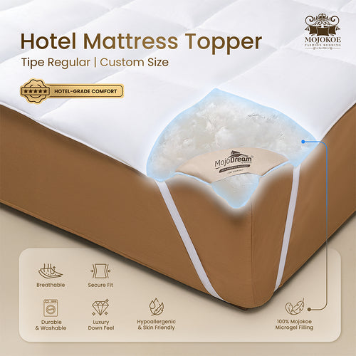 Foto utama Custom Hotel Mattress Topper · 100% MicroGel™ dari MOJOKOE
