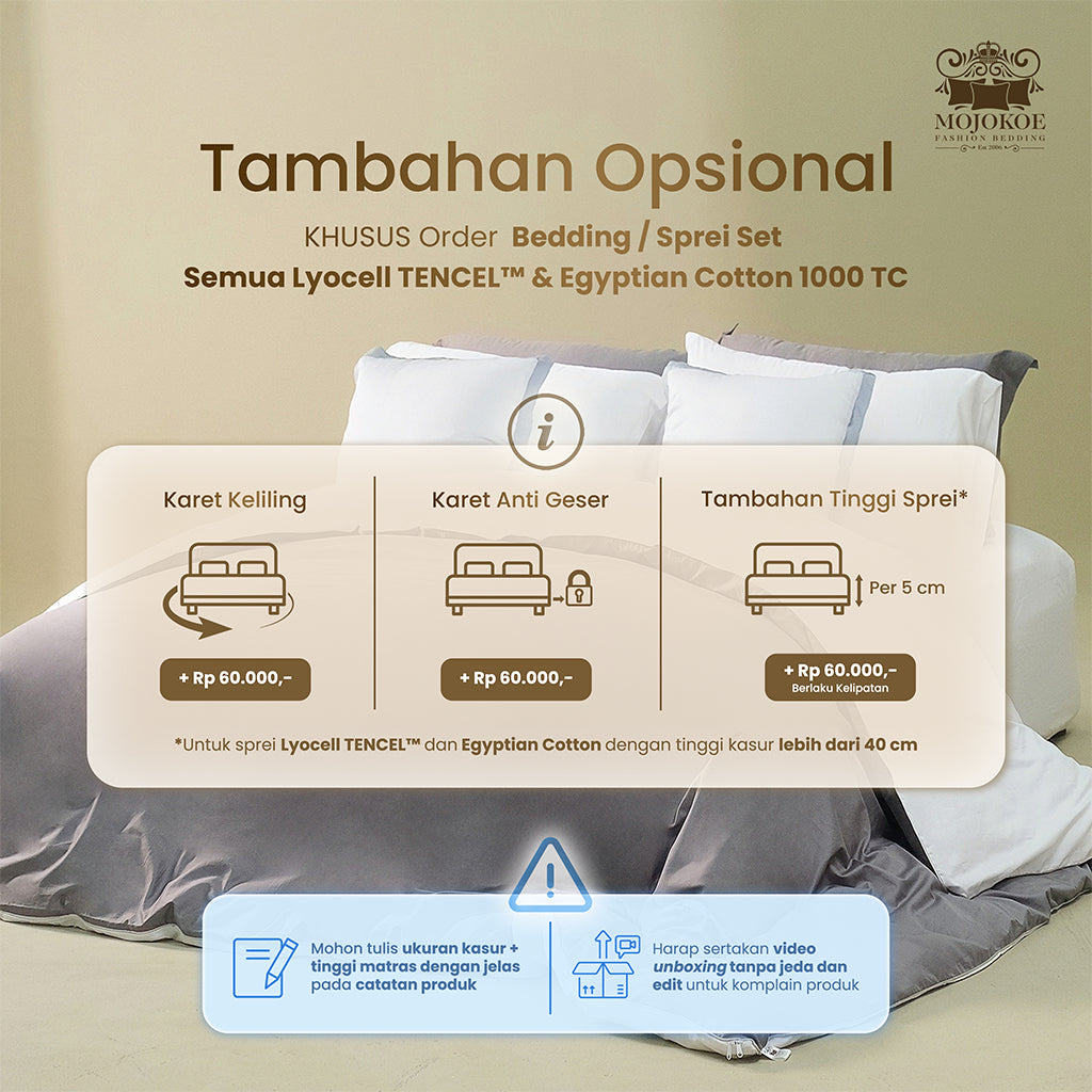 MOJOKOE Tambahan Opsional Karet Keliling | Anti Geser