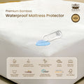 MOJOKOE Premium Bamboo Waterproof Mattress Protector | Pelindung Kasur Anti Ompol
