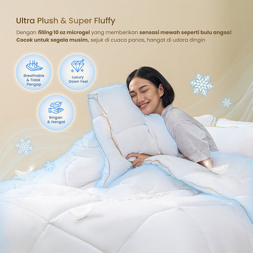 Hotel Inner Duvet — 230 × 170 · 100% Premium MicroGel™