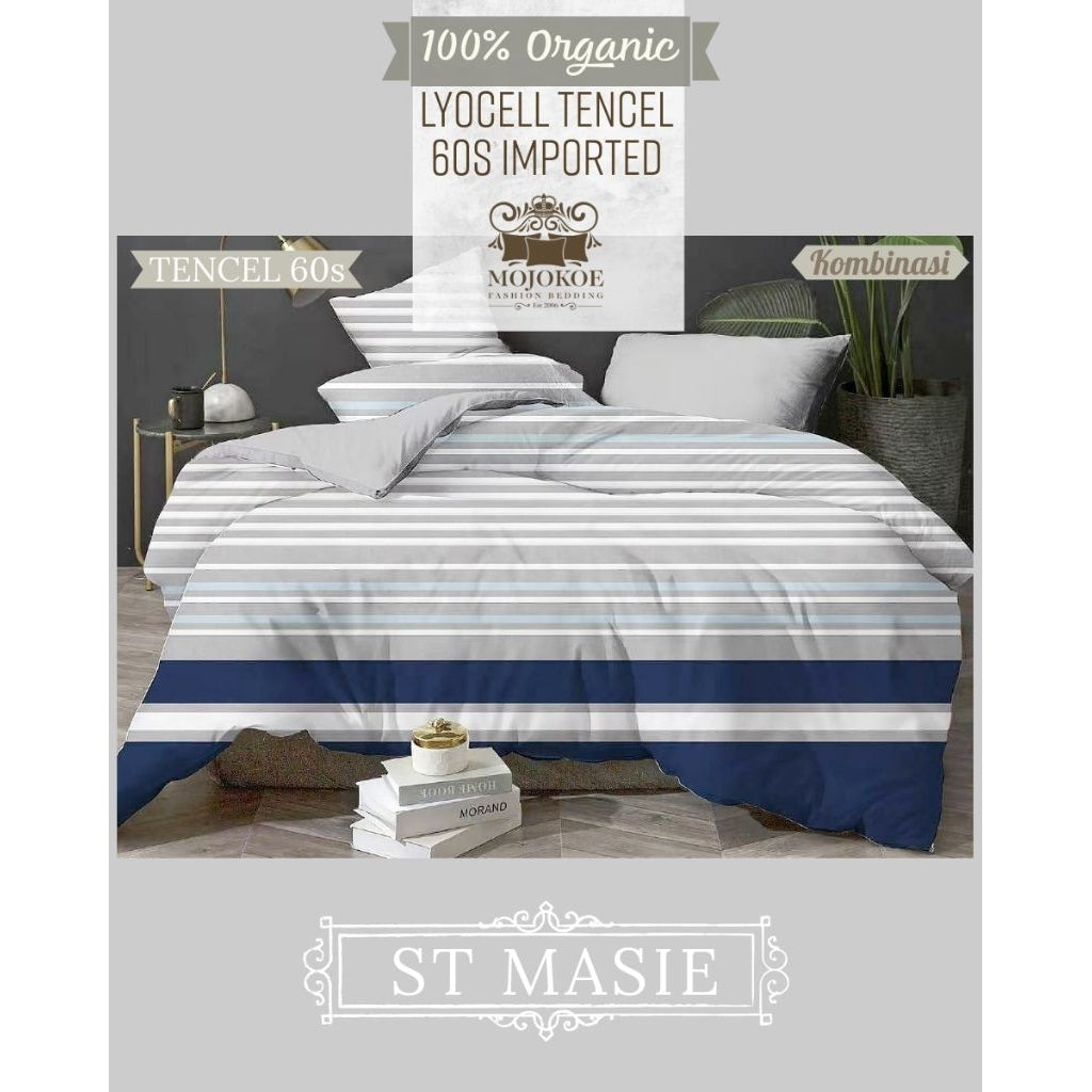 MOJOKOE Big Sale Organic Lyocell Tencel Bedcover Quiltcover Set