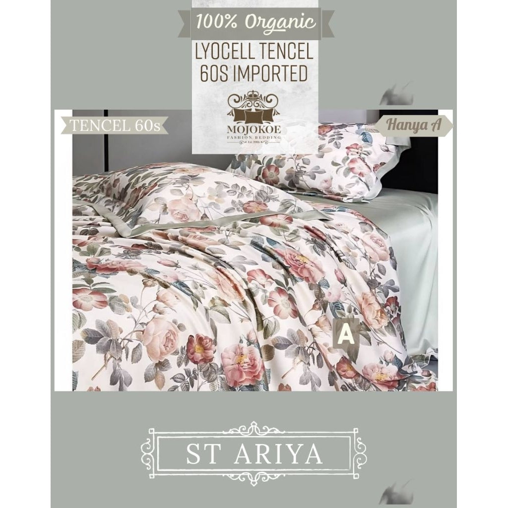 MOJOKOE Big Sale Organic Lyocell Tencel Bedcover Quiltcover Set