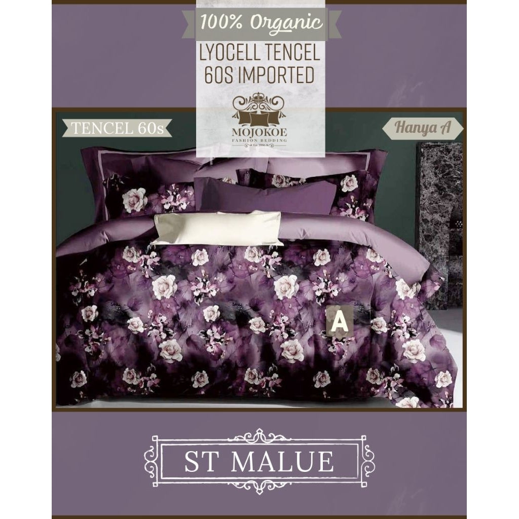 MOJOKOE Big Sale Organic Lyocell Tencel Bedcover Quiltcover Set