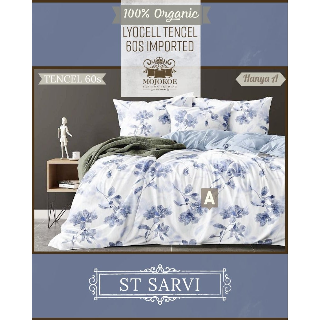 MOJOKOE Big Sale Organic Lyocell Tencel Bedcover Quiltcover Set