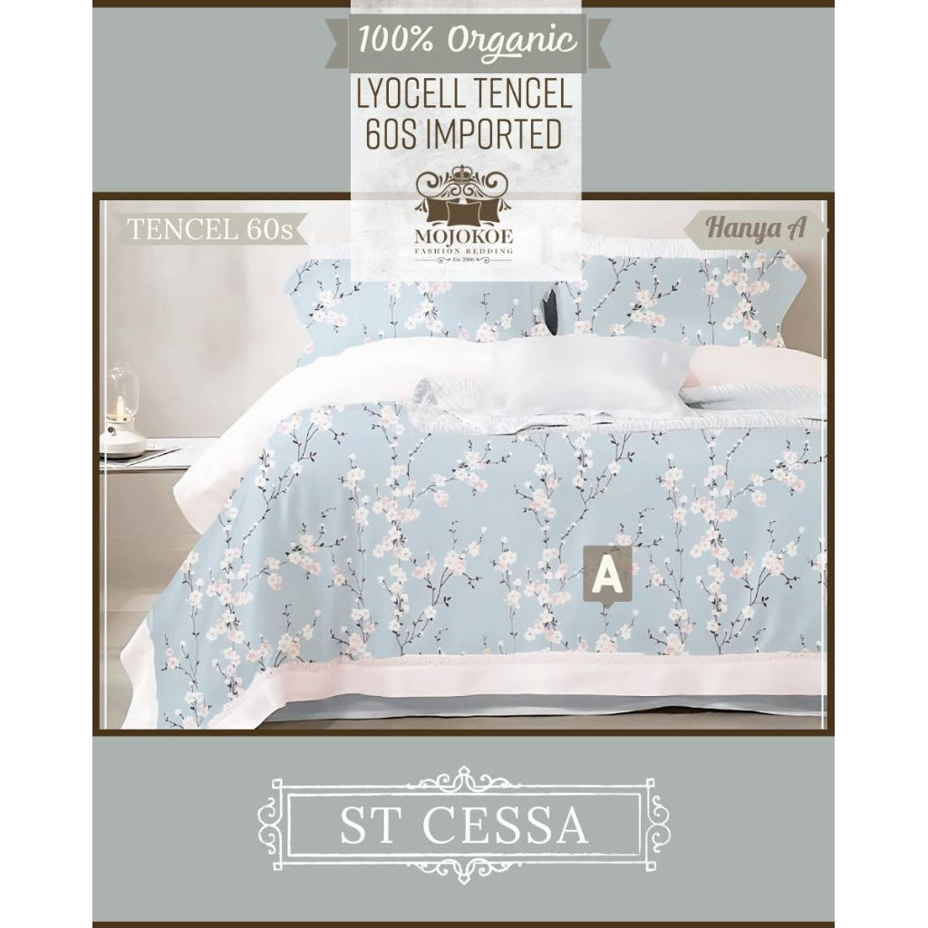 MOJOKOE Big Sale Organic Lyocell Tencel Bedcover Quiltcover Set