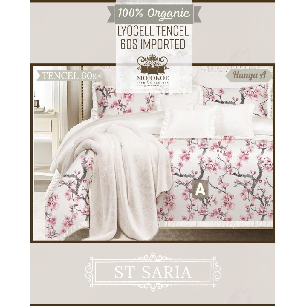 MOJOKOE Big Sale Organic Lyocell Tencel Bedcover Quiltcover Set