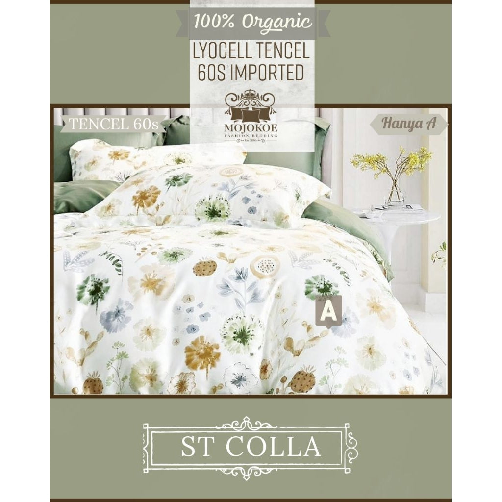 MOJOKOE Big Sale Organic Lyocell Tencel Bedcover Quiltcover Set
