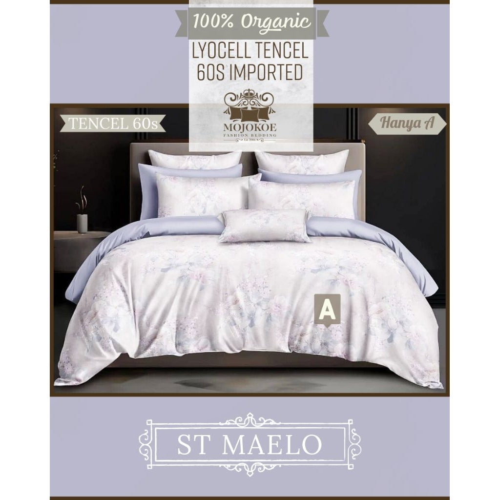 MOJOKOE Big Sale Organic Lyocell Tencel Bedcover Quiltcover Set