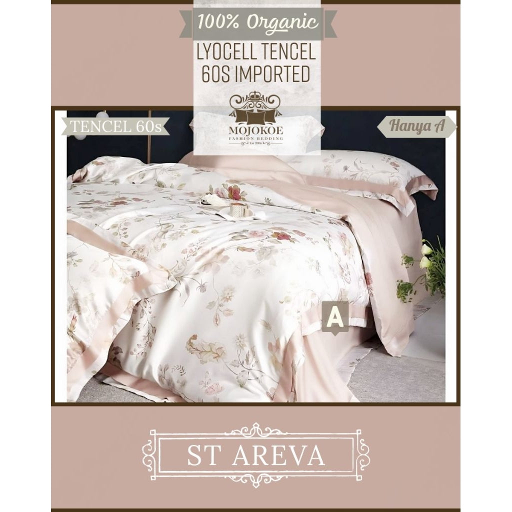 MOJOKOE Big Sale Organic Lyocell Tencel Bedcover Quiltcover Set