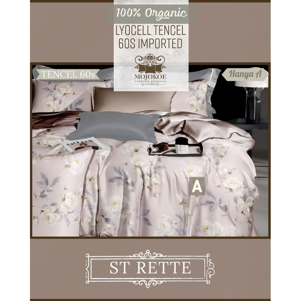 MOJOKOE Big Sale Organic Lyocell Tencel Bedcover Quiltcover Set