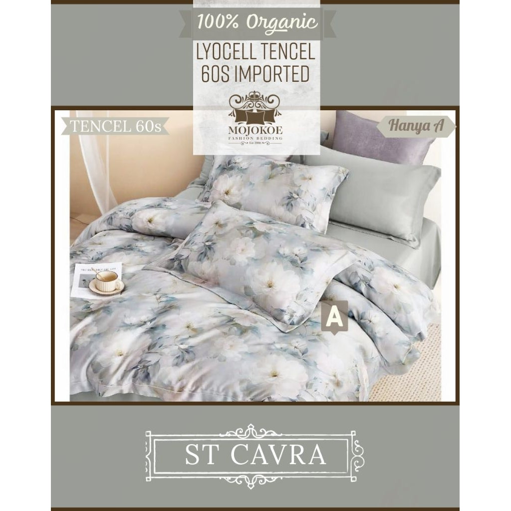 MOJOKOE Big Sale Organic Lyocell Tencel Bedcover Quiltcover Set