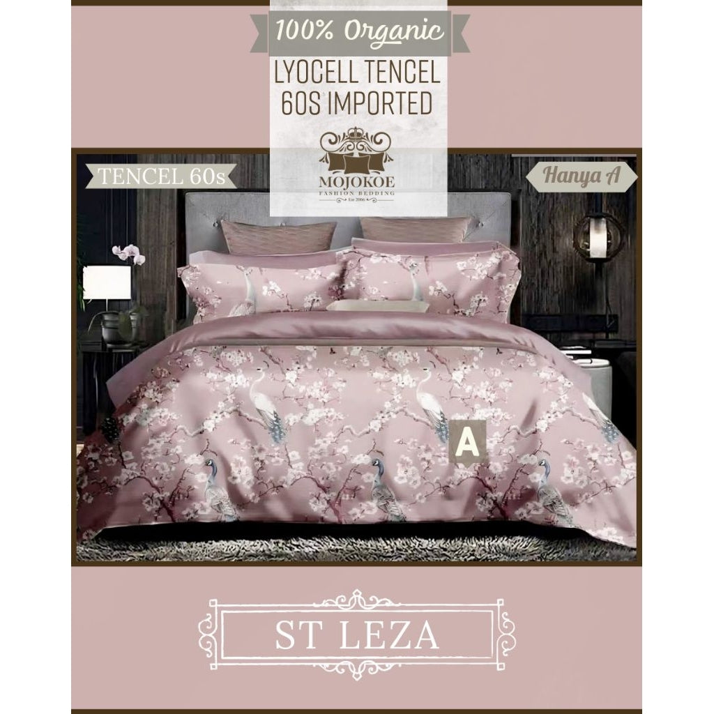 MOJOKOE Big Sale Organic Lyocell Tencel Bedcover Quiltcover Set