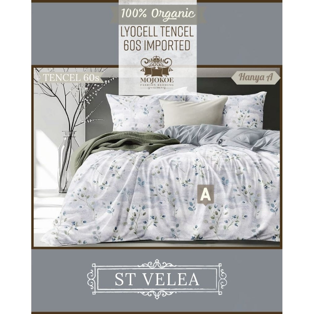 MOJOKOE Big Sale Organic Lyocell Tencel Bedcover Quiltcover Set