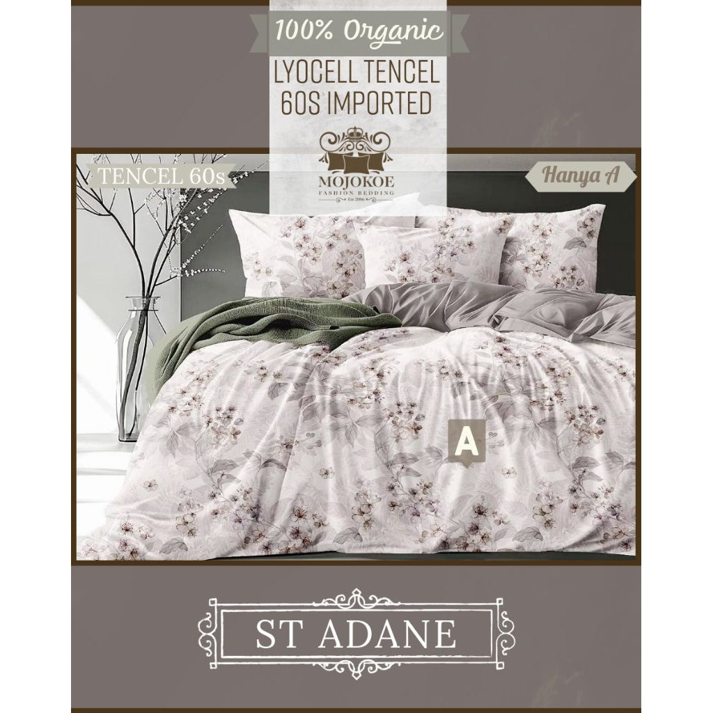 MOJOKOE Big Sale Organic Lyocell Tencel Bedcover Quiltcover Set