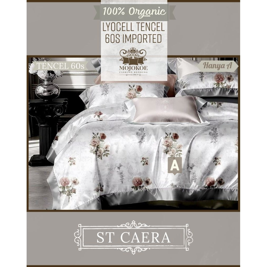MOJOKOE Big Sale Organic Lyocell Tencel Bedcover Quiltcover Set