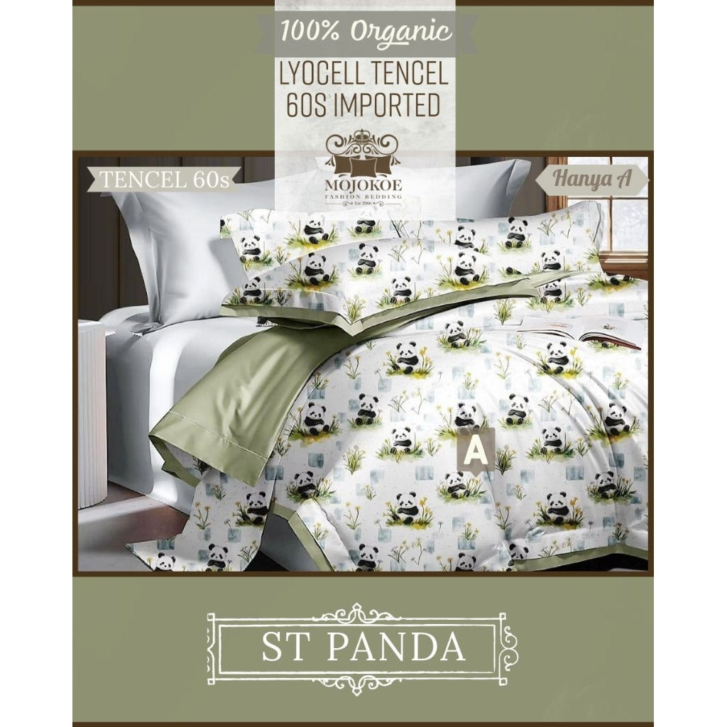MOJOKOE Big Sale Organic Lyocell Tencel Bedcover Quiltcover Set