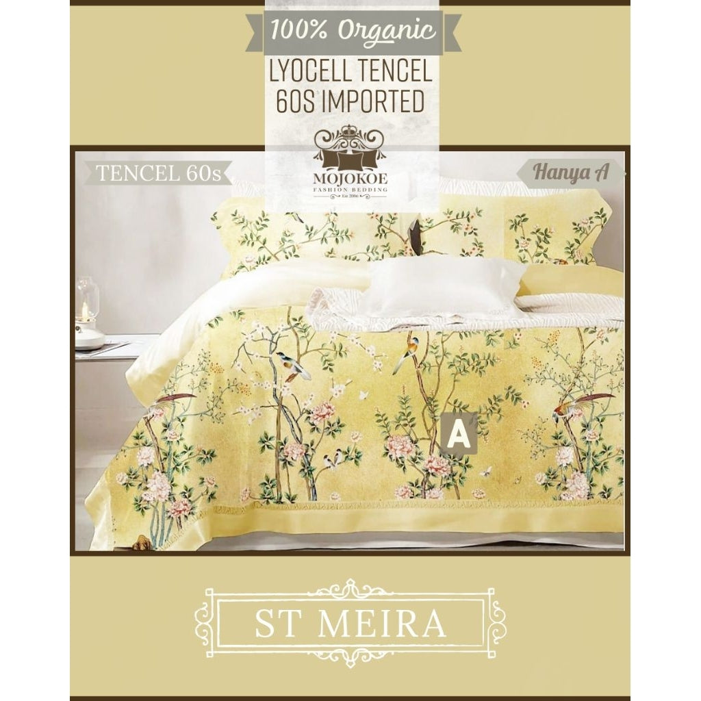 MOJOKOE Big Sale Organic Lyocell Tencel Bedcover Quiltcover Set