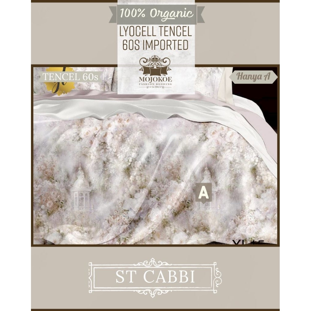 MOJOKOE Big Sale Organic Lyocell Tencel Bedcover Quiltcover Set