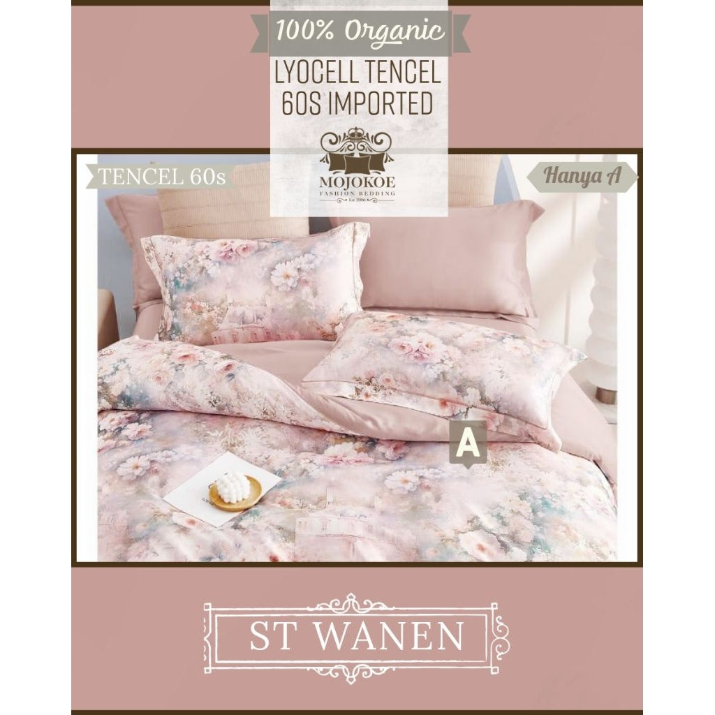 MOJOKOE Big Sale Organic Lyocell Tencel Bedcover Quiltcover Set