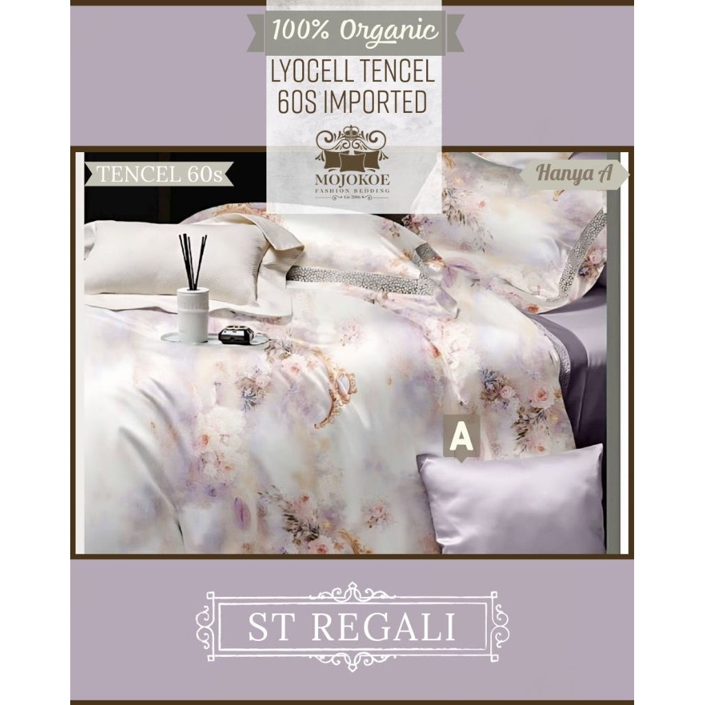 MOJOKOE Big Sale Organic Lyocell Tencel Bedcover Quiltcover Set