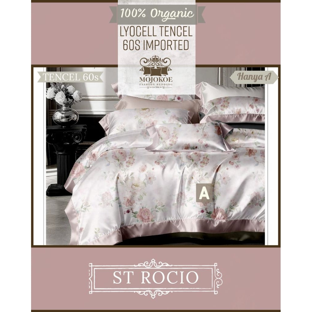 MOJOKOE Big Sale Organic Lyocell Tencel Bedcover Quiltcover Set