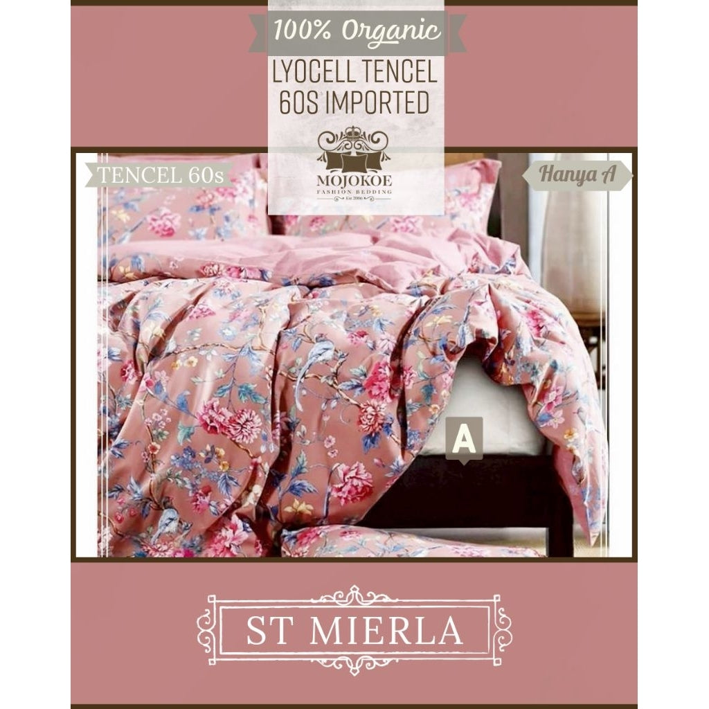 MOJOKOE Big Sale Organic Lyocell Tencel Bedcover Quiltcover Set