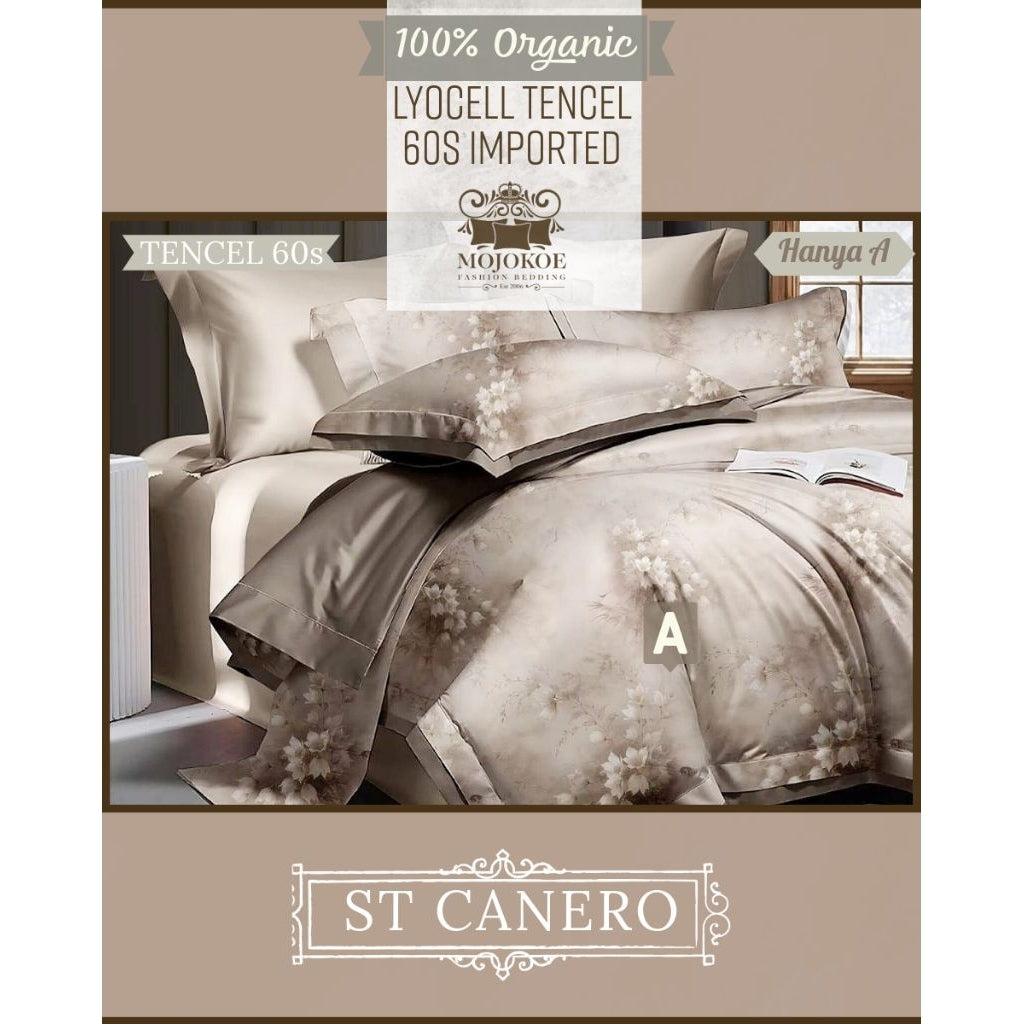MOJOKOE Big Sale Organic Lyocell Tencel Bedcover Quiltcover Set