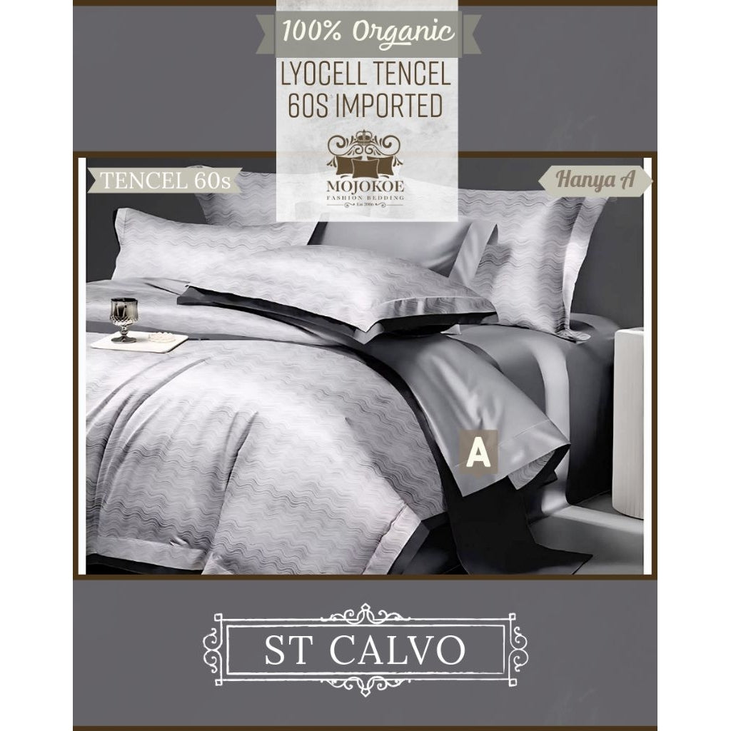 MOJOKOE Big Sale Organic Lyocell Tencel Bedcover Quiltcover Set